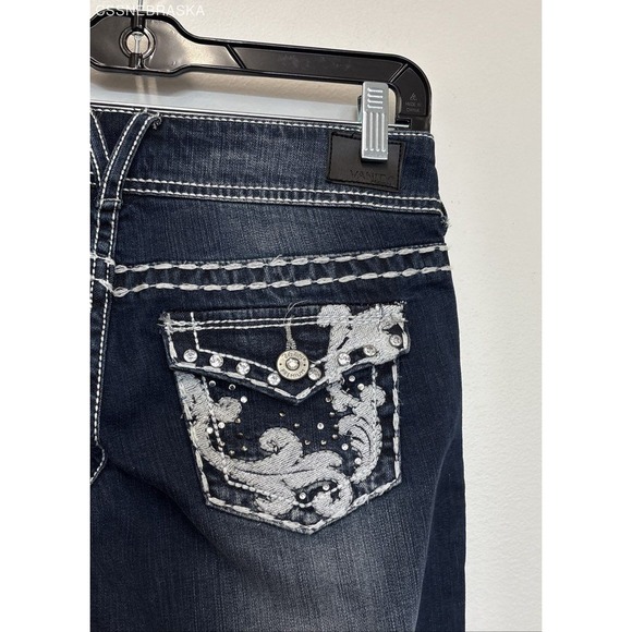 Vanity Blue Premium Original Bootcut‎ Jeans - Size 26x33 - Picture 6 of 10